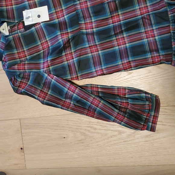 Tuckernuck Highland Tartan Royal Shirt Dress Plaid New Without Tags S - Picture 9 of 12